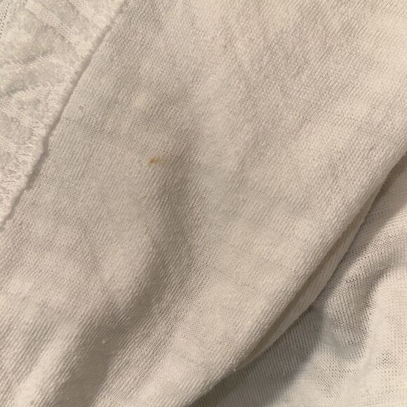 Dotti M White Terrycloth Textured Full Zip Hooded Robe Swim Coverup - Picture 13 of 14